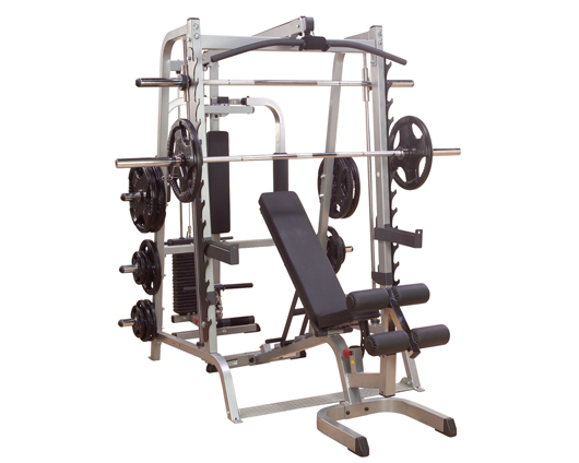 Body-solid多功能史密斯訓(xùn)練機GS348P4